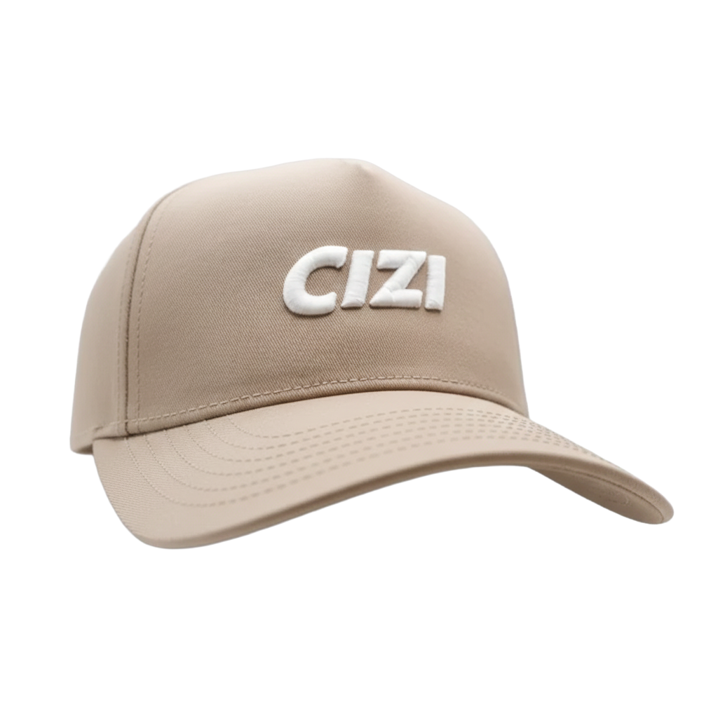Cizi Dad Hat – Beige/White