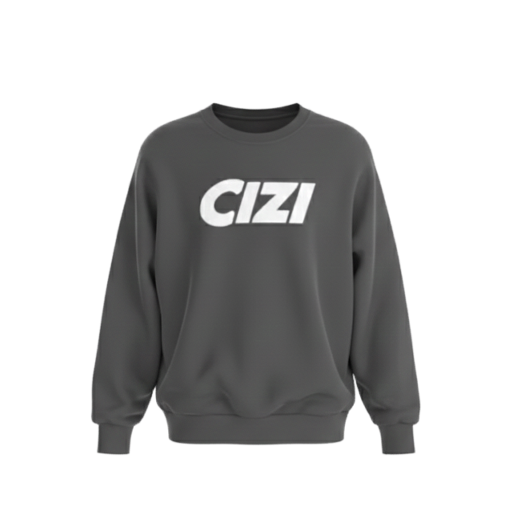 Cizi Crewneck – Charcoal Grey