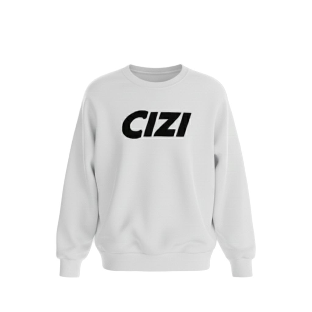 Cizi Crewneck – White