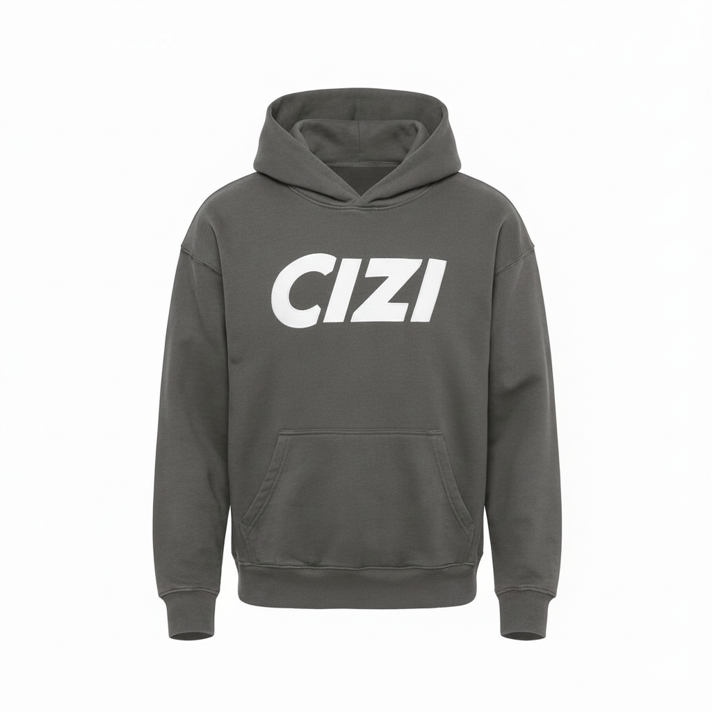 Cizi Hoodie - Charcoal Grey
