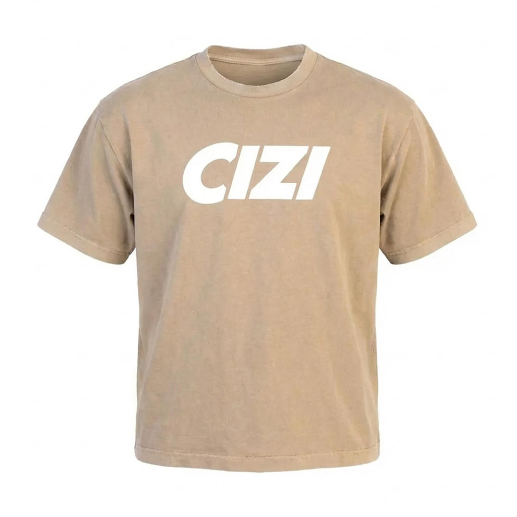 Cizi Tee - Tan