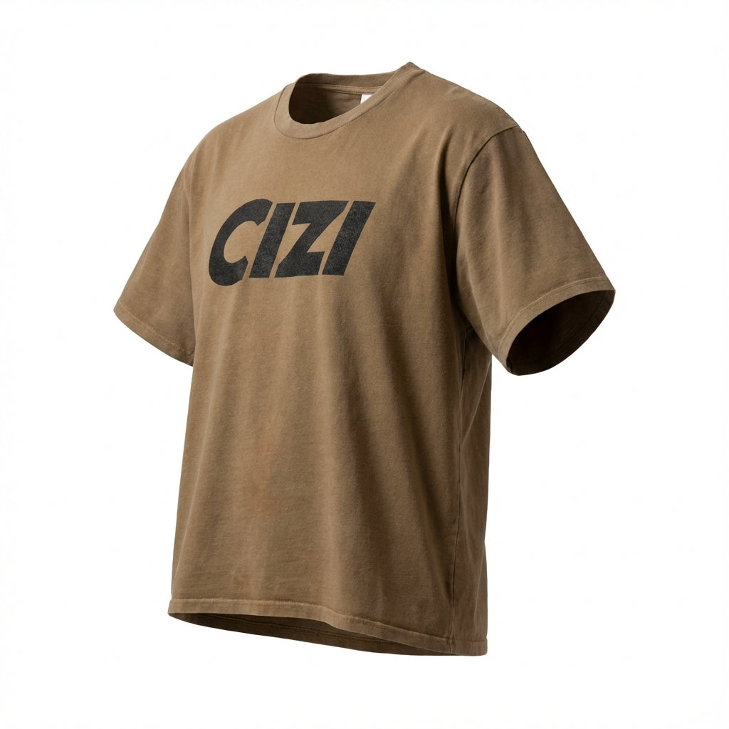 Cizi Tee - Brown